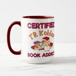 Caneca Certified TR Kohler Book Addict Mug