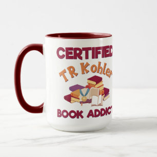 Caneca Certified TR Kohler Book Addict Mug