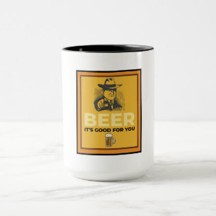 CANECA CERVEJA. É BOM PARA VOCÊ.