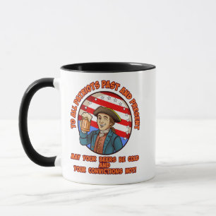 Caneca Cerveja fria no dia 4 de julho