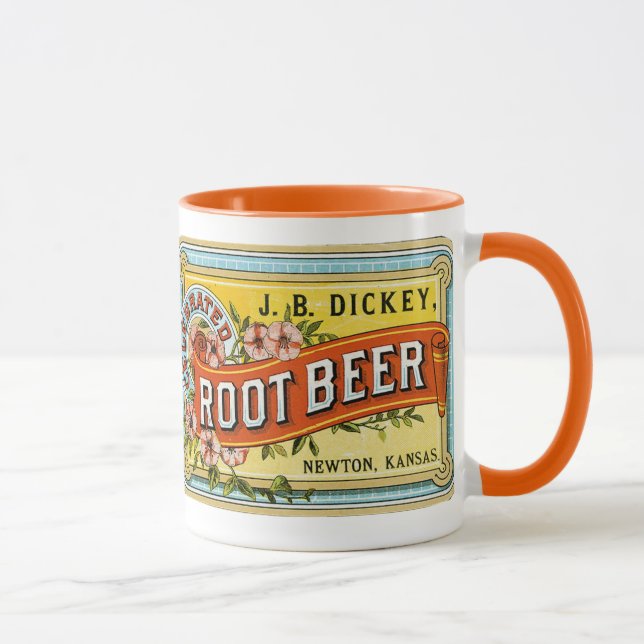 Caneca Cerveja Raiz Vintage de Dickey - Mug (Direita)