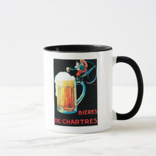 Caneca Cervejas do poster do promocional de Chartres