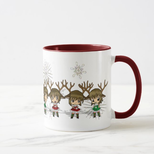 Caneca Cervos todos de Chibi (Direita)