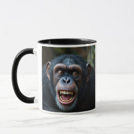 Caneca C'est qu'il fait peur le chimpanzé.