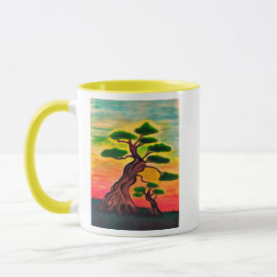 Caneca Céu cor de laranja