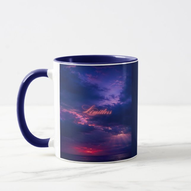Caneca Céu Ilimitado - Águas Profundas  (Esquerda)