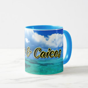 Caneca Céu marinho turco e Caicos