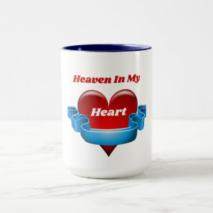 Caneca Céus No Meu Coração - Duas Tons De Café