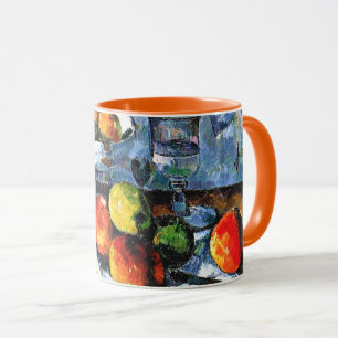 Caneca Cezanne - Compotier, Glass and Apple,