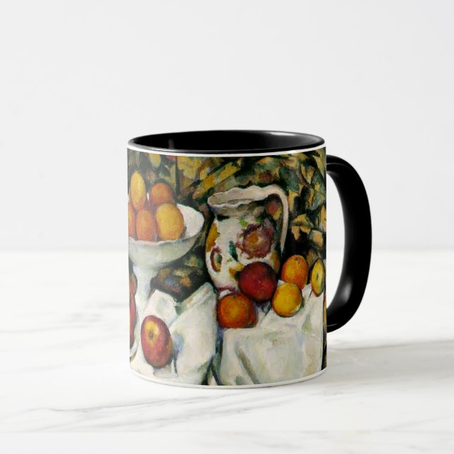 Caneca Cezanne - Maçãs e Laranjas (Frente Esquerda)