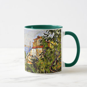 Caneca Cezanne - Paisagem, Estudo após a Natureza, 1876