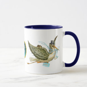 CANECA CHÁ DE BEBÊ STORK