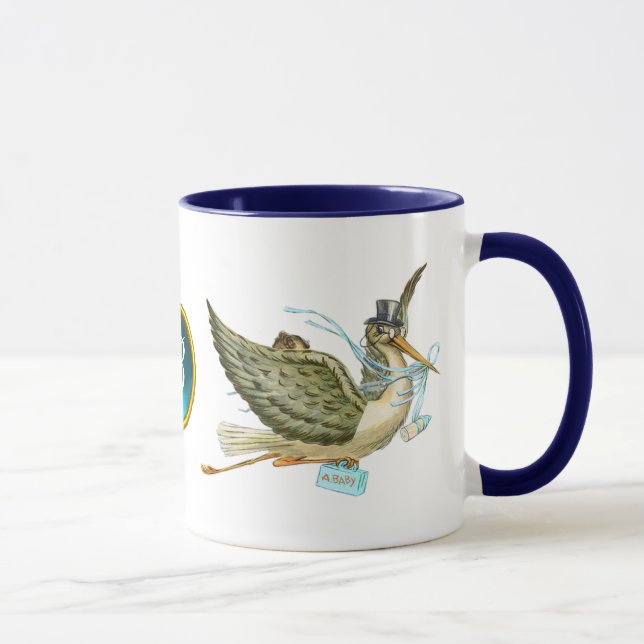 CANECA CHÁ DE BEBÊ STORK (Direita)