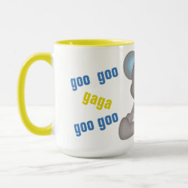 Caneca chá de fraldas nº 2 - Presente para a caneta combi