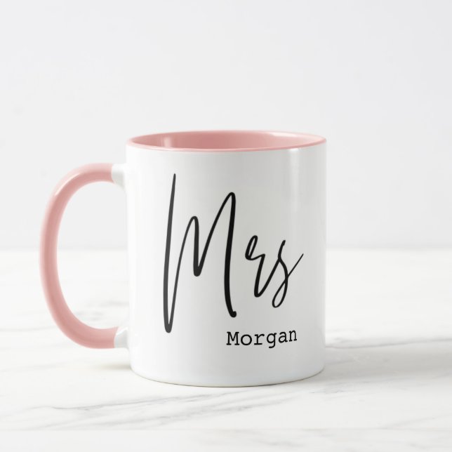 Caneca Chá de panela Sra. ⎥ Personalizada Mug (Esquerda)