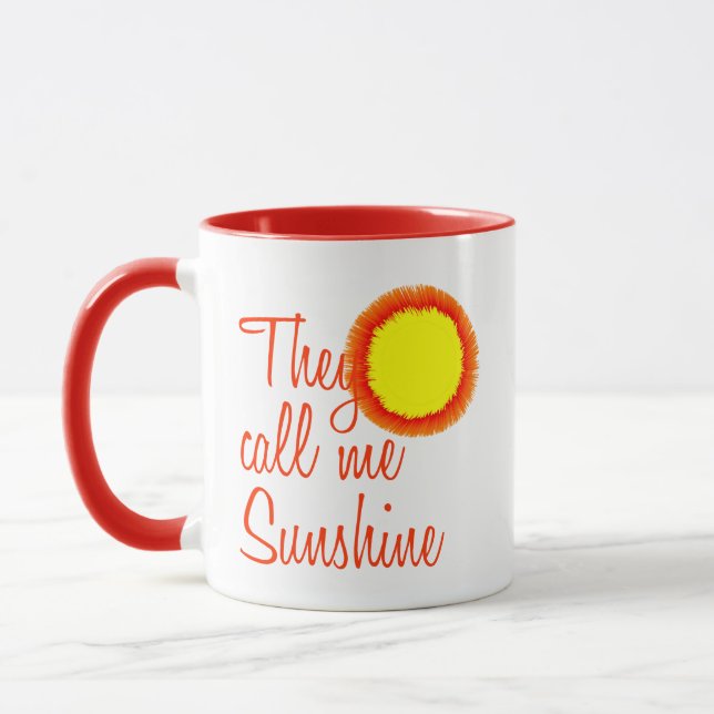 Caneca Chamam-me Sunshine (Esquerda)