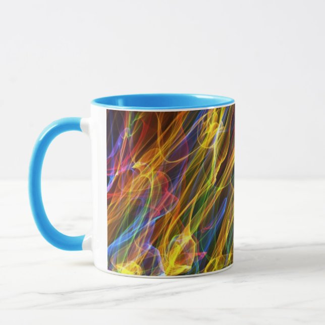 Caneca Chamas Coloridas (Esquerda)