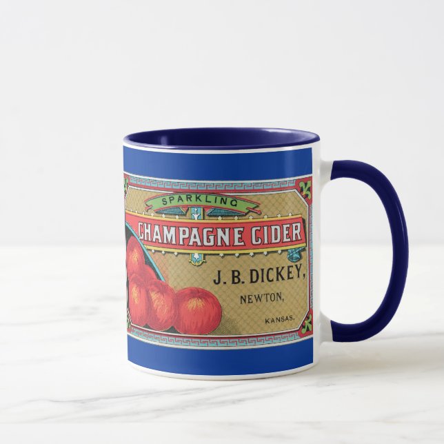 Caneca Champanhe Cider Vintage Apple Crate Mug (Direita)