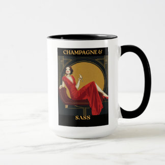 Caneca Champanhe E Sass Mug