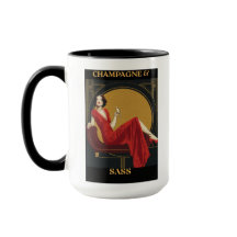 Champanhe E Sass Mug