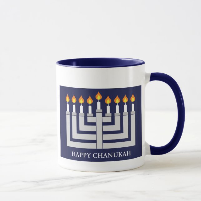 Caneca Chanukah feliz (Direita)