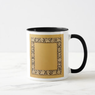 Caneca Chapa cinzelada do marfim de Fatimid, Egipto