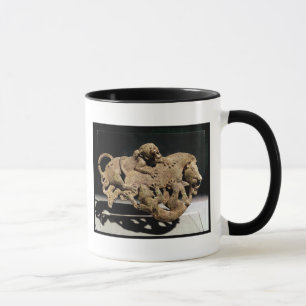 Caneca Chapa decorativa que descreve um javali