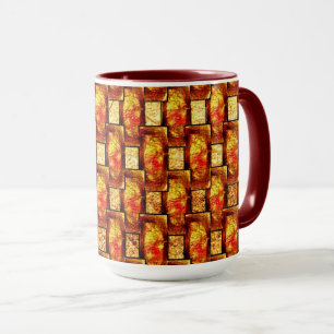 Caneca Chapas retangulares, esmeriladas e esmeriladas, de