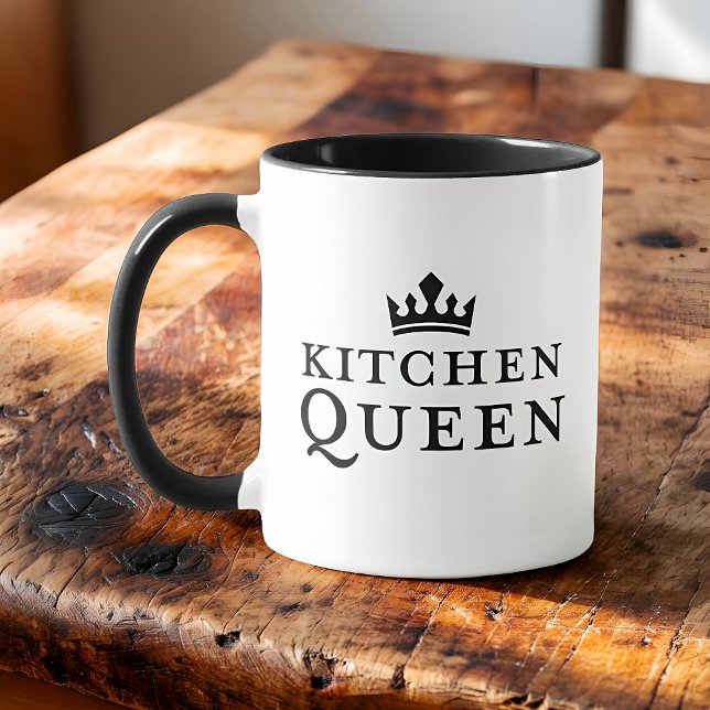 Caneca Chapéu da Rainha da Cozinha de Pickleball Presente (Criador carregado)