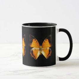 Caneca Charaxes de Borda Negra Borboleta Café Mug