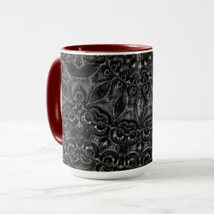 Caneca Charcarvão Mandala Coffee Mug