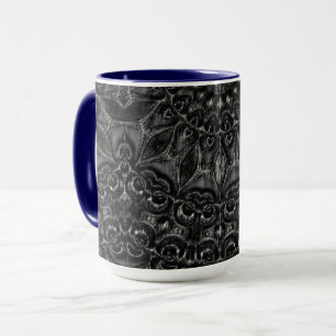 Caneca Charcarvão Mandala Coffee Mug
