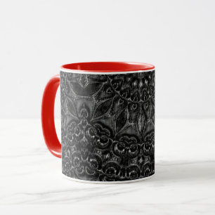 Caneca Charcarvão Mandala Coffee Mug