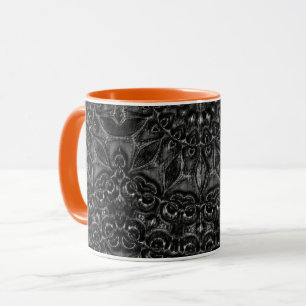 Caneca Charcarvão Mandala Coffee Mug