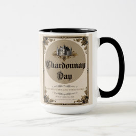Caneca Chardonnay Day - Sobrevivência da Parentalidade - 