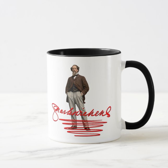 Caneca Charles Dickens Signature Mug (Direita)