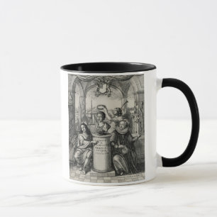 Caneca Charles II (1630-85) como o consumidor do Societ