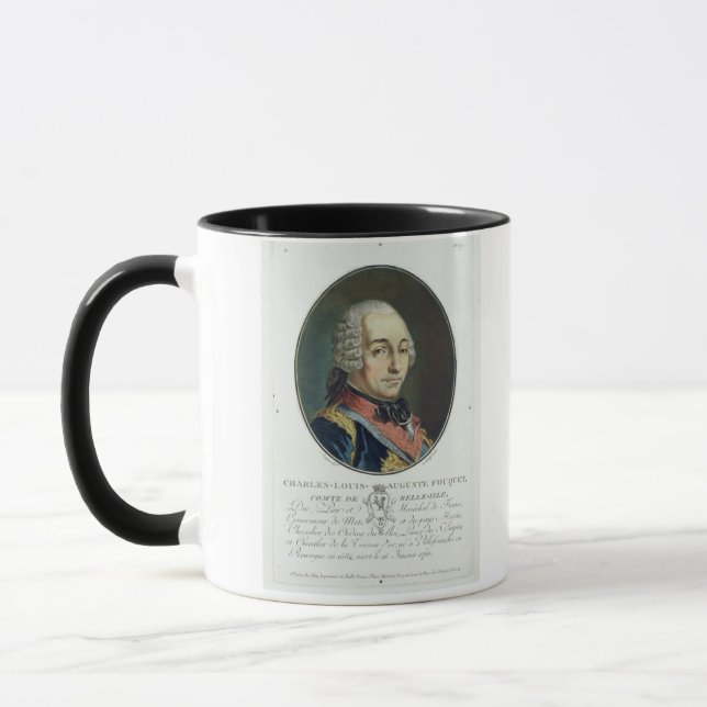 Caneca Charles-Louis-Auguste Fouquet (1684-1761) 'do Po (Esquerda)