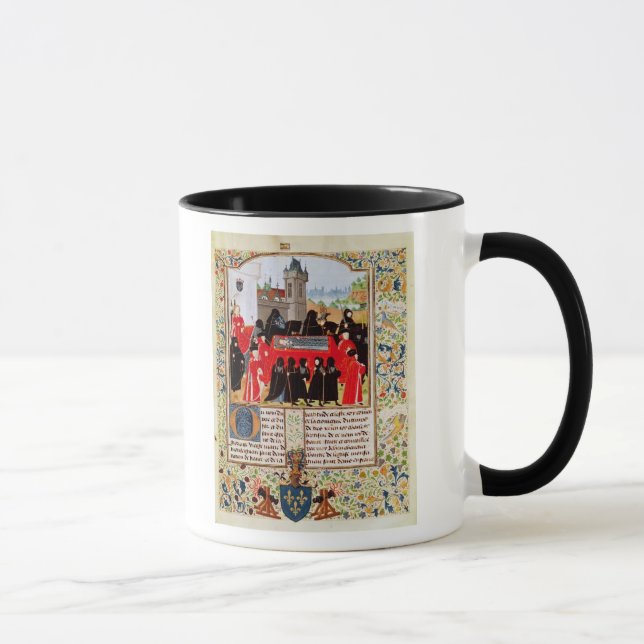 Caneca Charles VI do funeral de France (Direita)