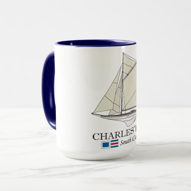 Caneca Charleston SC (SB) (Frente Esquerda)
