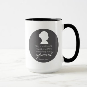 Caneca Charlotte Bronte - Continue Olhando Para Cima