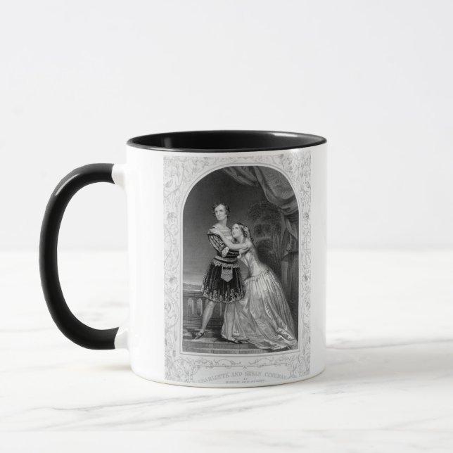 Caneca Charlotte e Susan Cushman como Romeo e Juliet, A (Esquerda)