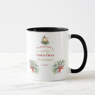 Caneca Charm, Desejamos-Lhe Uma Feliz Fúria De Natal