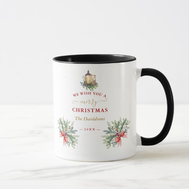 Caneca Charm, Desejamos-Lhe Uma Feliz Fúria De Natal (Direita)