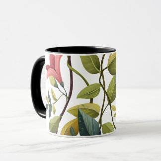 Caneca Charming Floral Print Coffee Mug