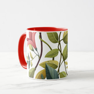 Caneca Charming Floral Print Coffee Mug