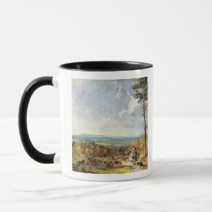 Caneca Charneca de Hampstead que olha para a grade, 1821