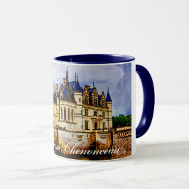 Caneca Chateau de Chenonceau. França.