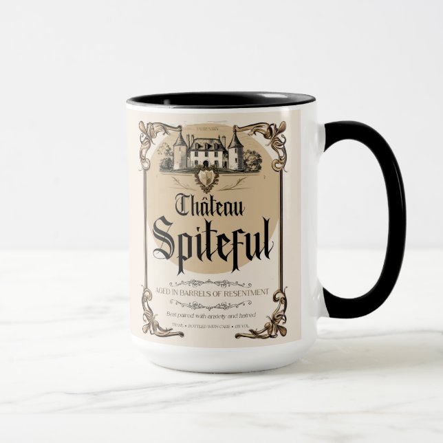 Caneca Château Espiteful - Envelhecimento em Barris de Re (Direita)