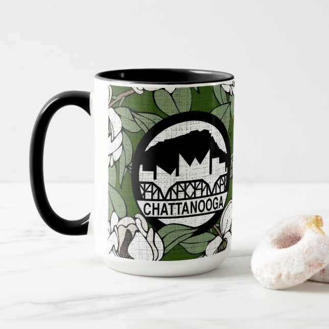 Caneca Chattanooga Magnolia Mug (Com Donut)